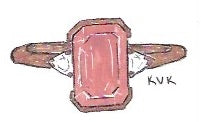 Pink Diamond Custom Engagement Ring