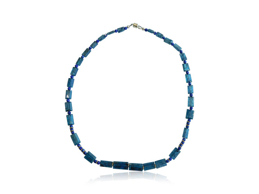 Kyanite and Lapis Necklace