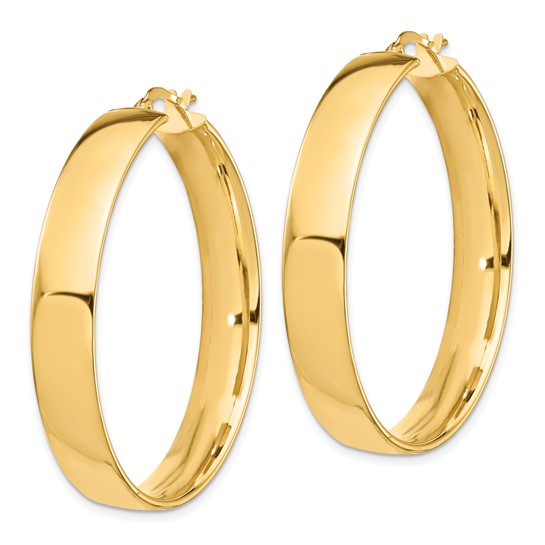 Large Gold Hoops