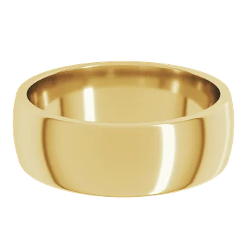 Yellow Gold 6.5mm Band