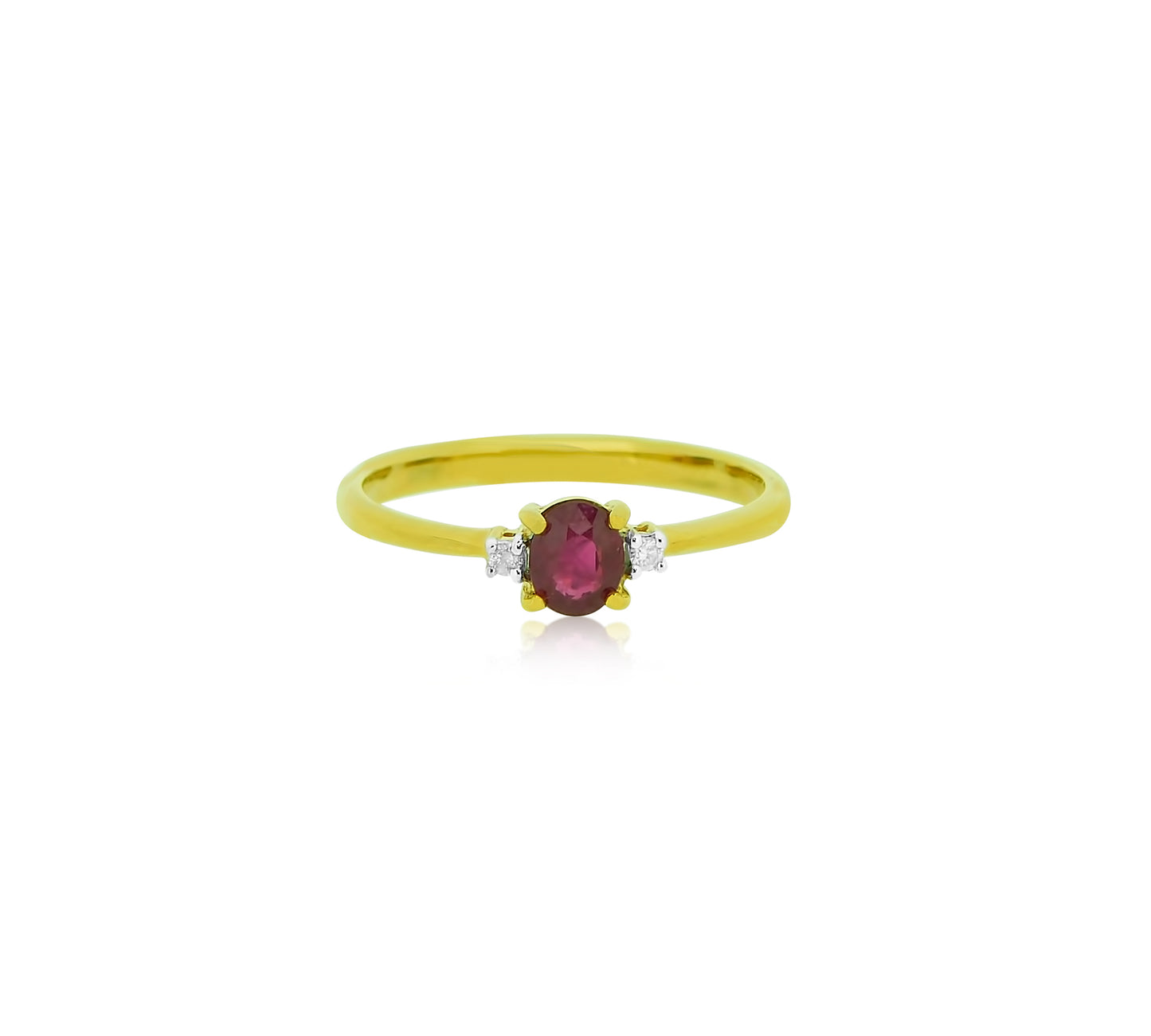 Gold Ruby Ring