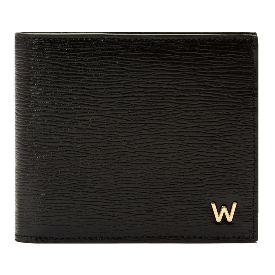 Wolf Logo Black Billfold