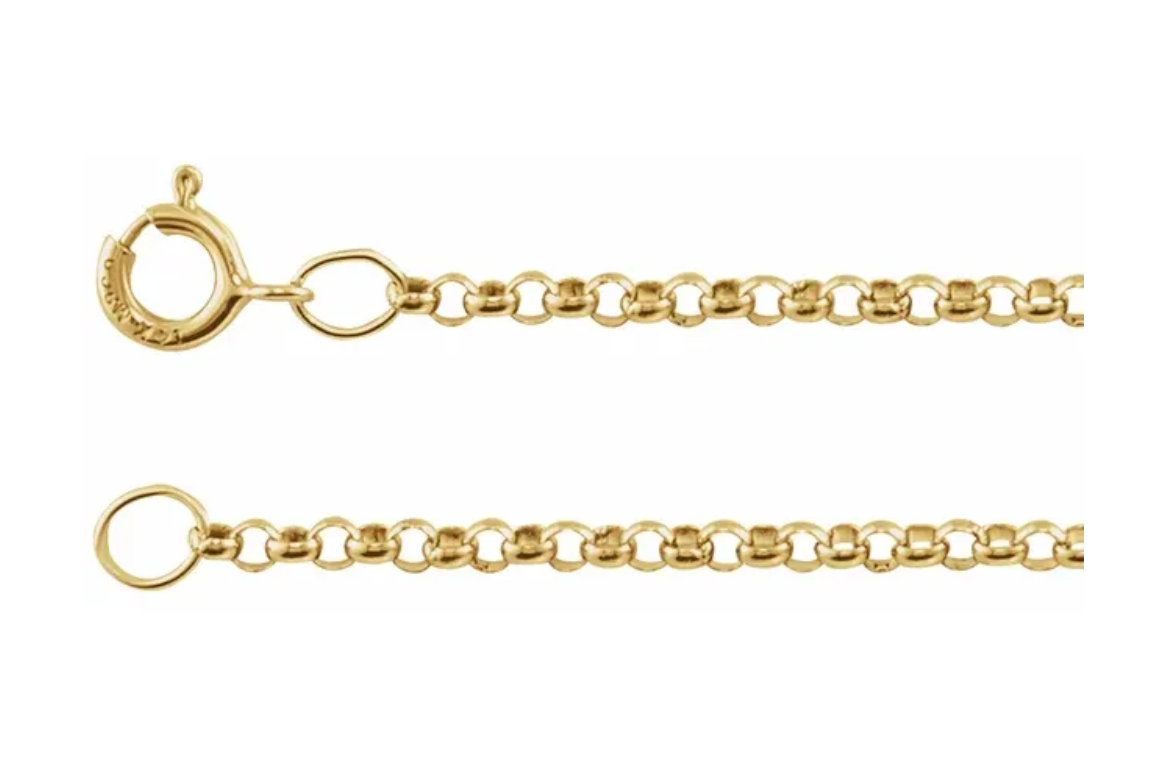 Italian Made Rolo Chain