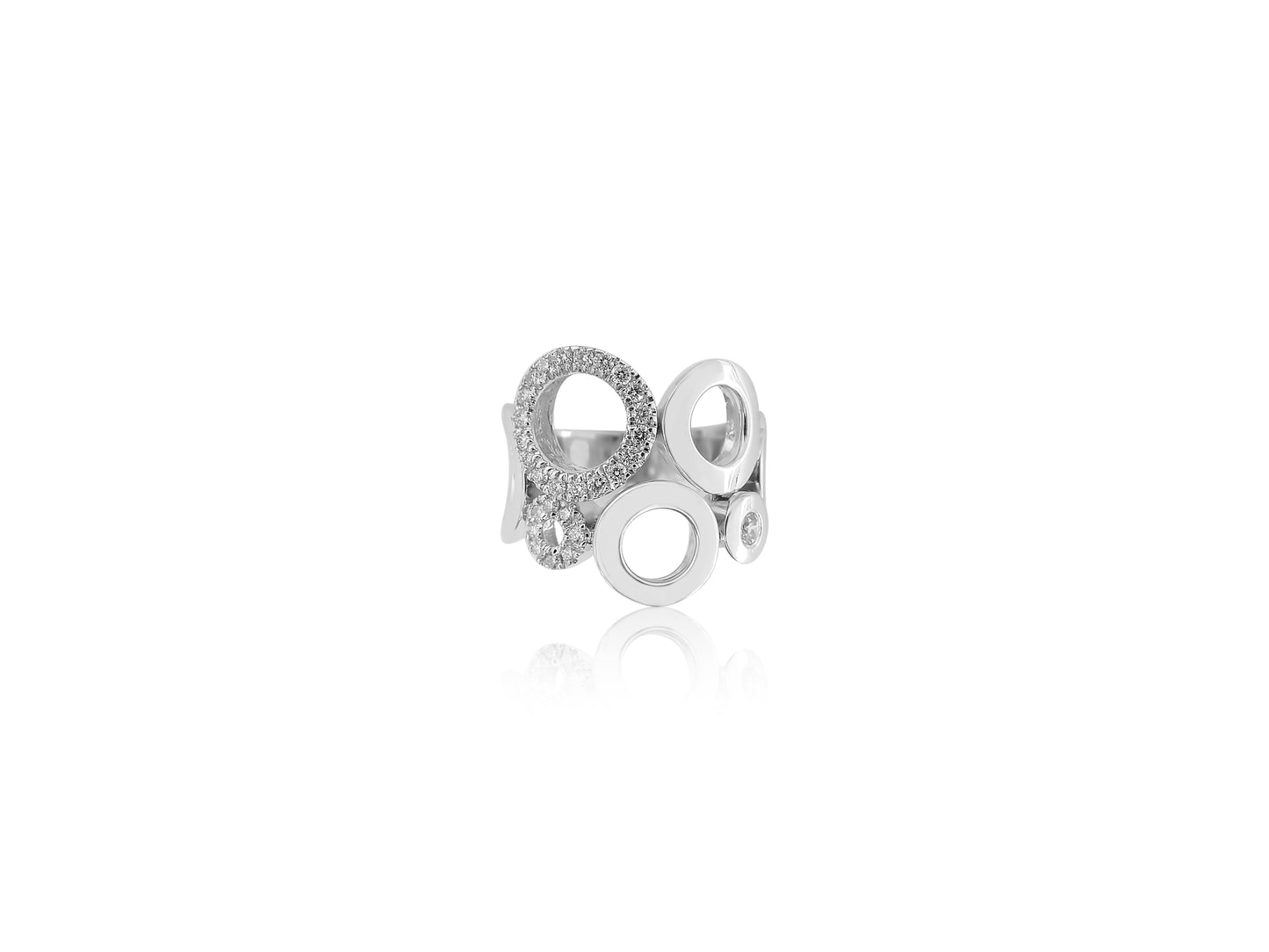 Diamond Circles Ring
