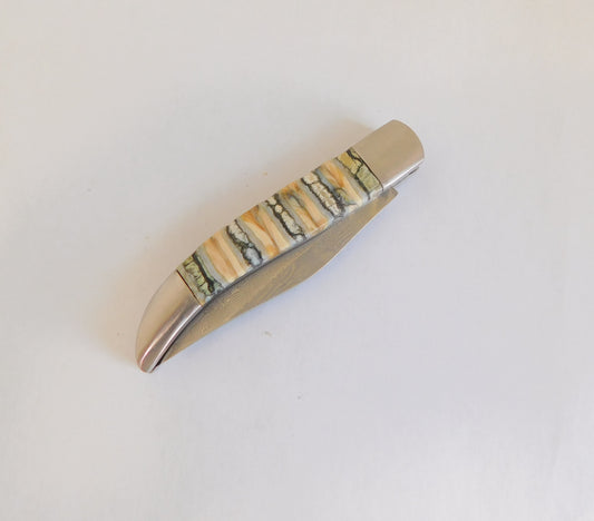 Kershaw Damacus Mammoth Toothpick Knife
