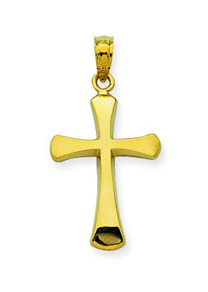 Gold Classic Cross Pendant