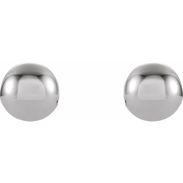 Round Huggie Earrings