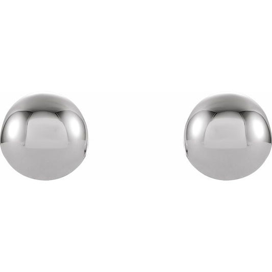Round Huggie Earrings