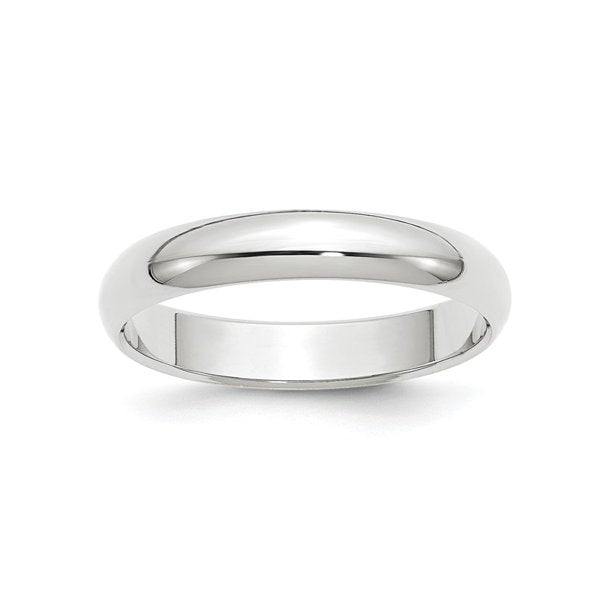 White Gold Wedding Band