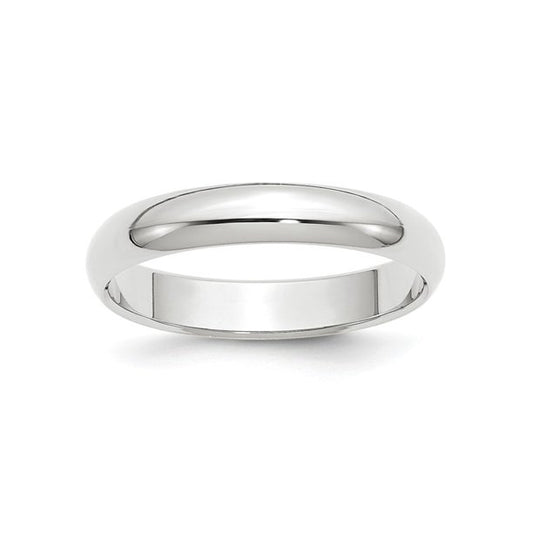 White Gold Wedding Band