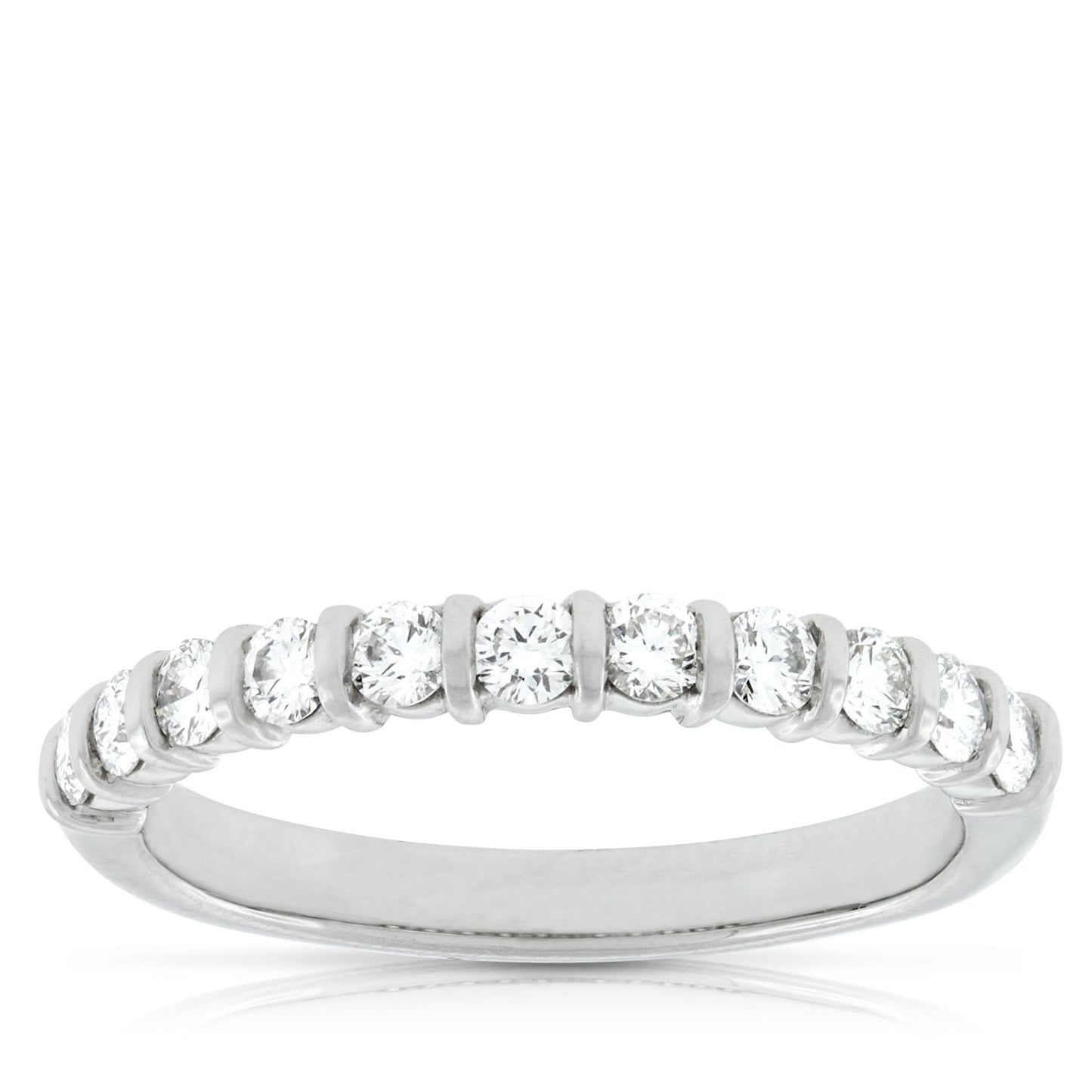 Bar Set Diamond Band