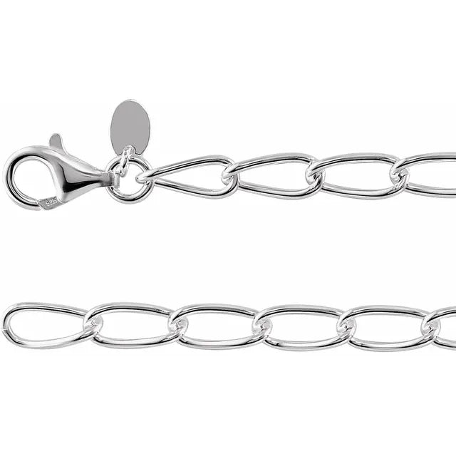 Sterling Silver Curb Chain