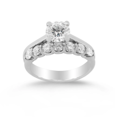 Custom Diamond Bridal Set