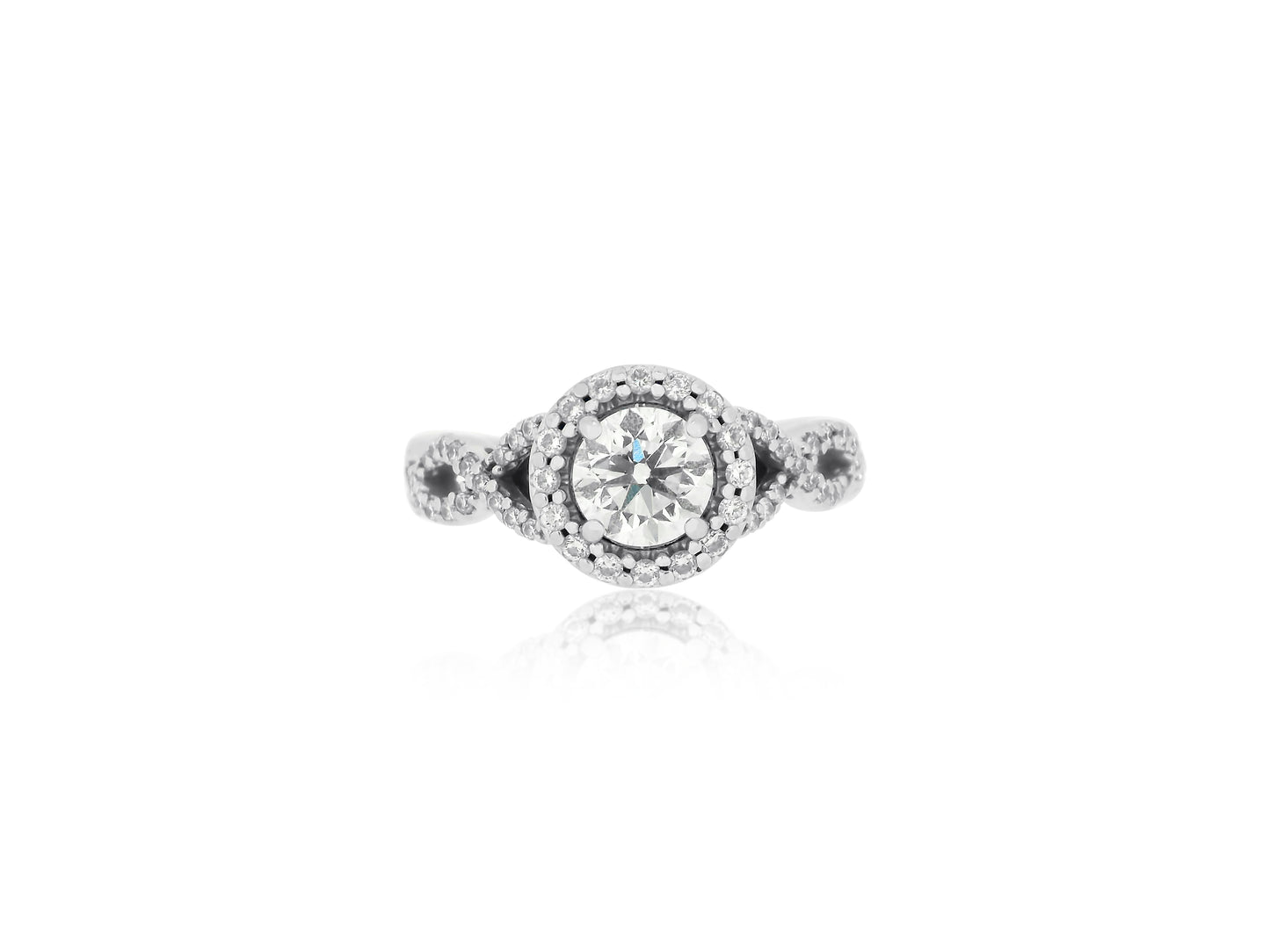 Custom Halo for a Queen Engagement Ring