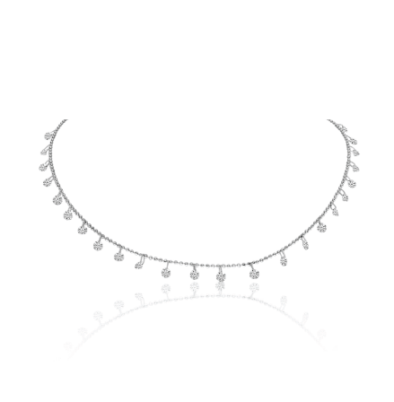Dashing Diamond Necklace