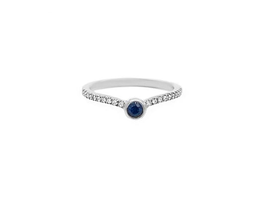 Sapphire Point Bezel Band