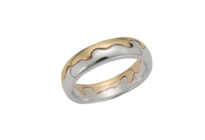 Waters Edge Two Tone Ring