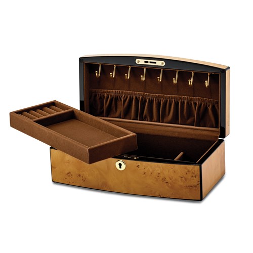 Burlwood Jewelry Box