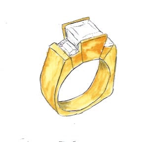 Triple The Love Ring