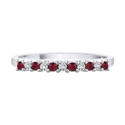 Ruby and Diamond Band