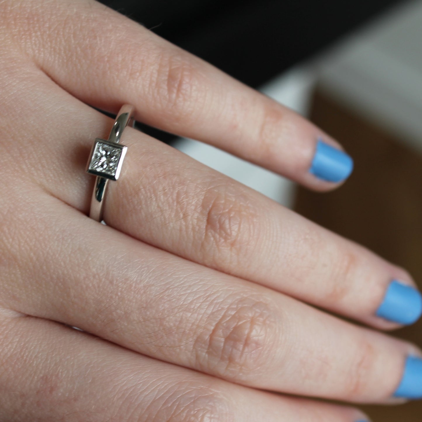 Princess Cut Diamond Ring