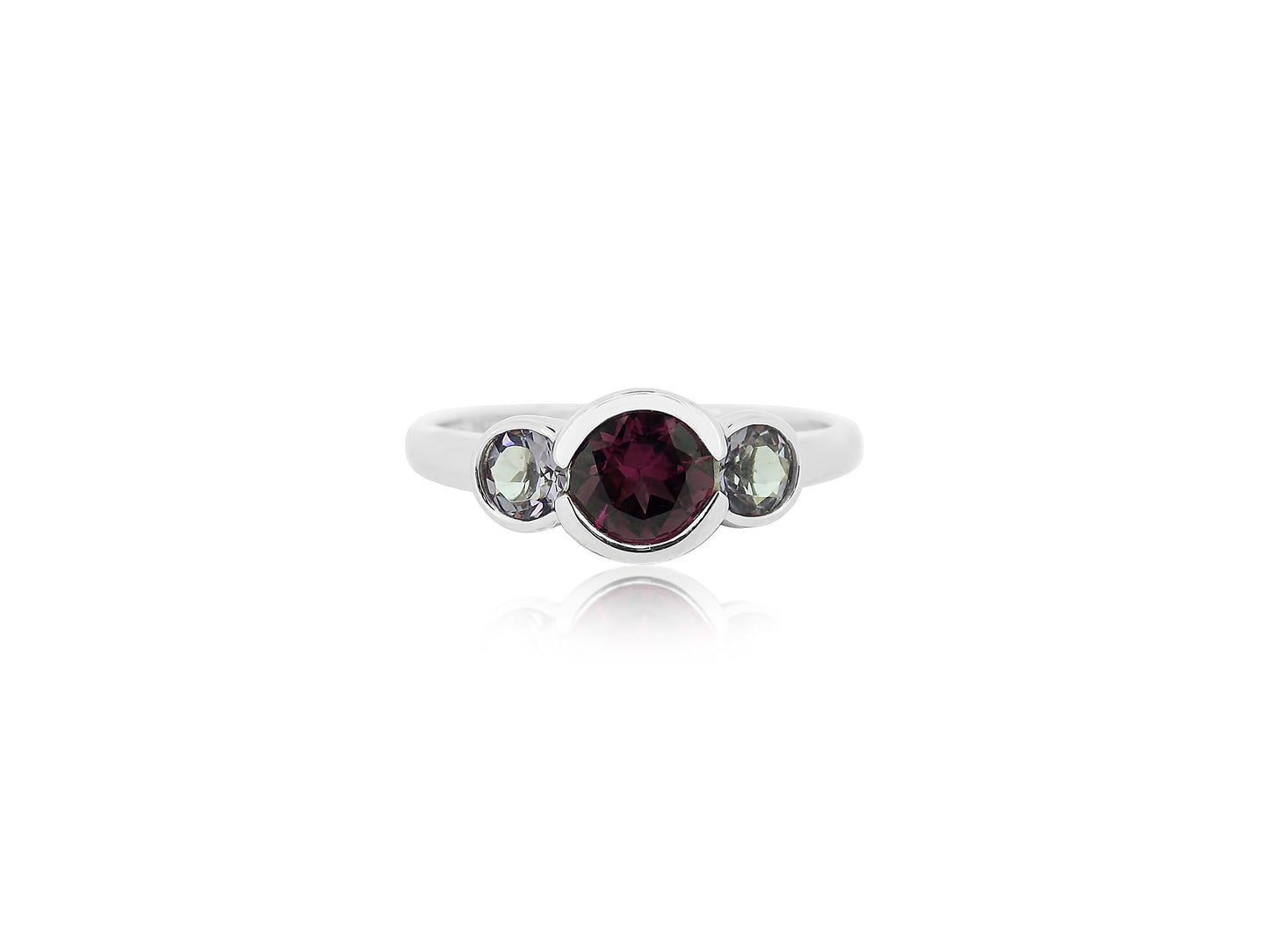 Rhodolite and Amethyst Ring