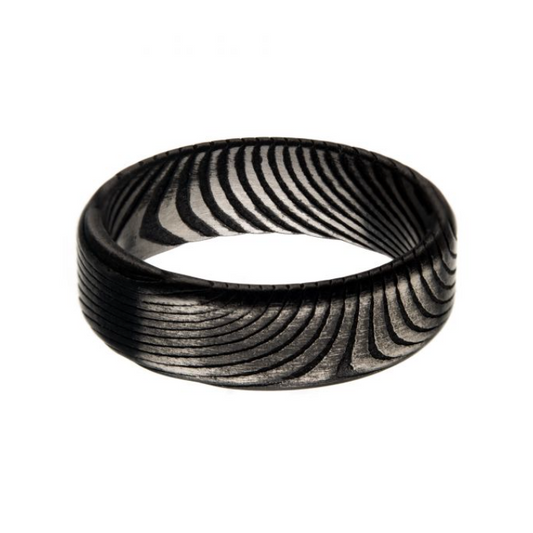 Mens Damascus Ring