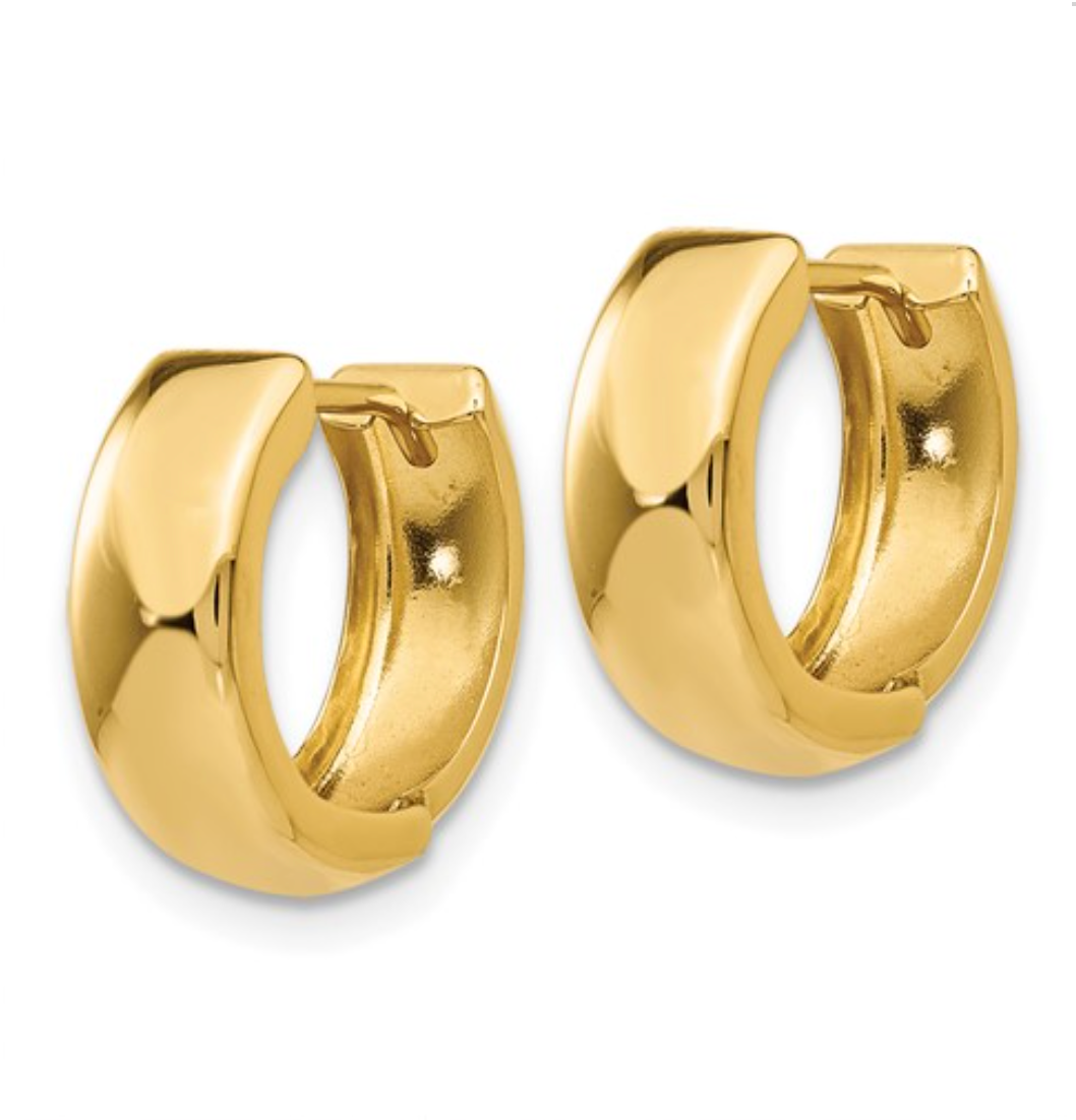 Small Gold Hoop Earrings
