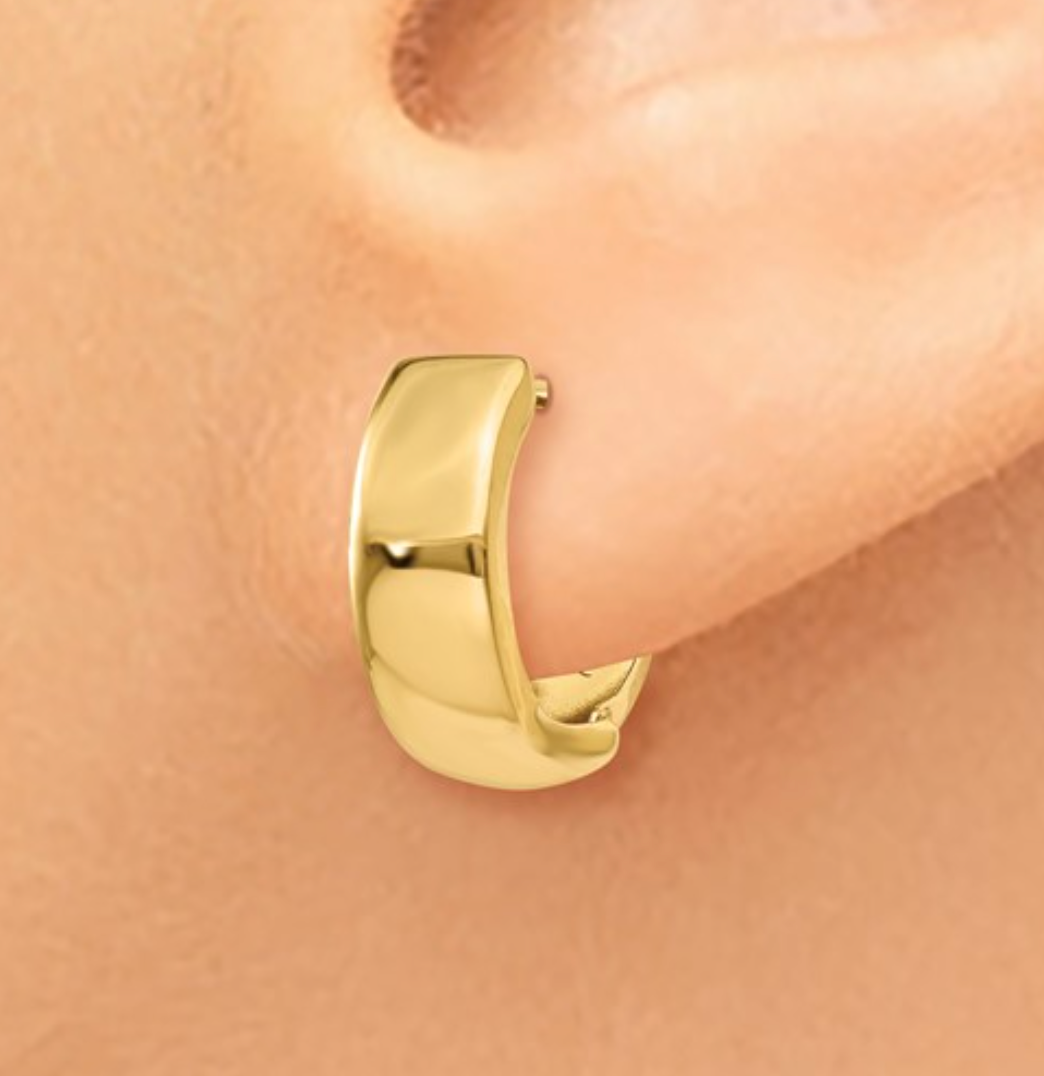Small Gold Hoop Earrings