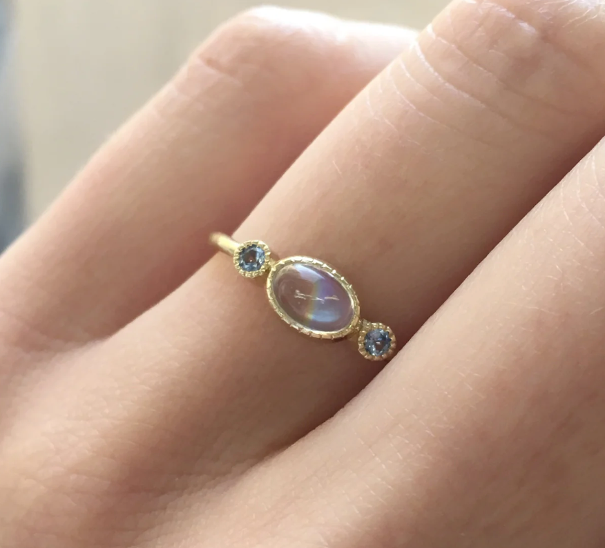 Moonstone Reese Ring
