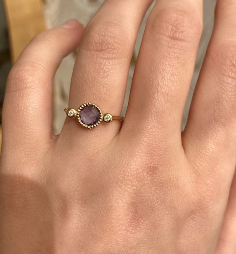 Blue Sapphire Sinfonia Ring