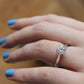 Lab Diamond Designer Engagement Ring