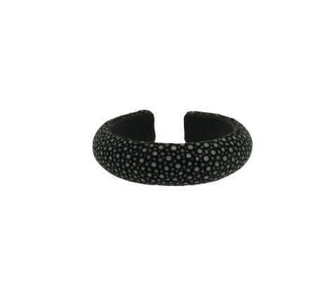 Black Stingray Cuff