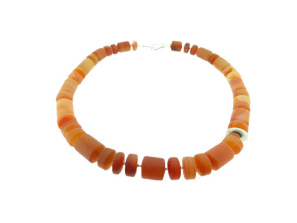 Carnelian Roundel Necklace