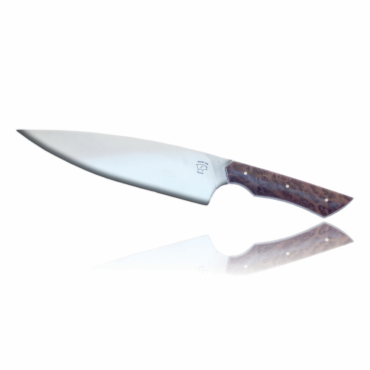 Redwood Burl Chef Knife