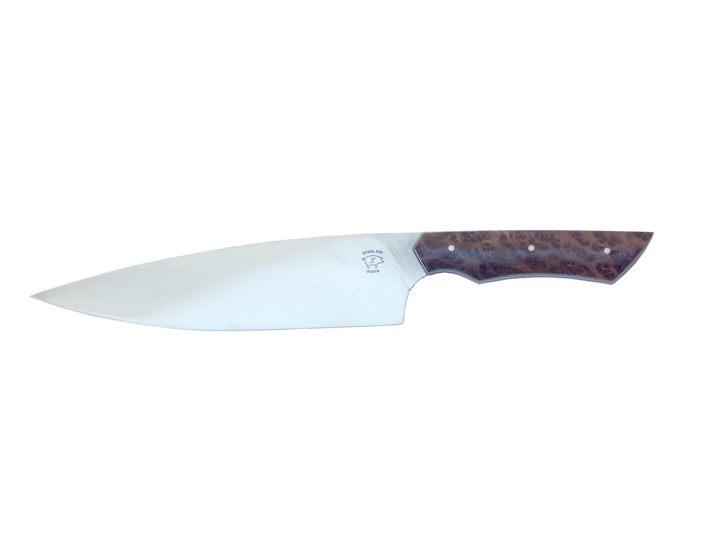 Redwood Burl Chef Knife