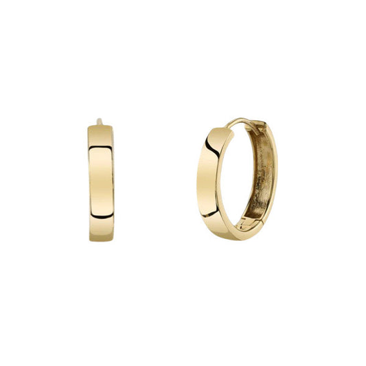 Classic Gold Hoops