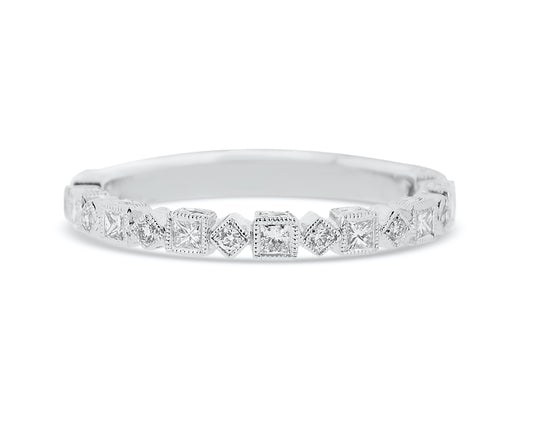 Alternating Diamond Band