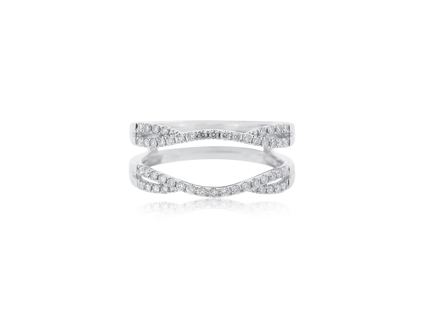 Double Diamond Ring Guard