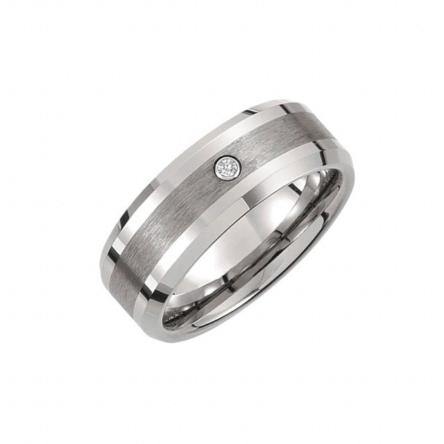 Diamond Tungsten Band