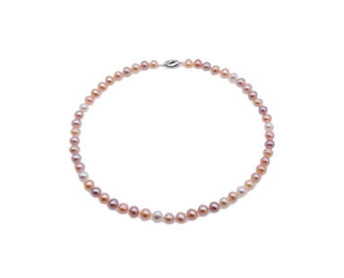 Edison Pearls in Mixed Pink Hues