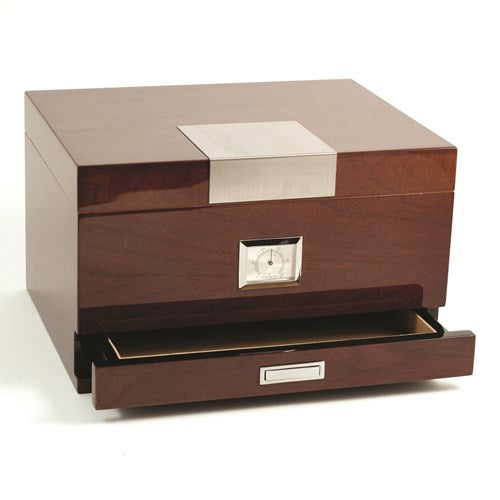 Walnut Wooden Cigar Humidor