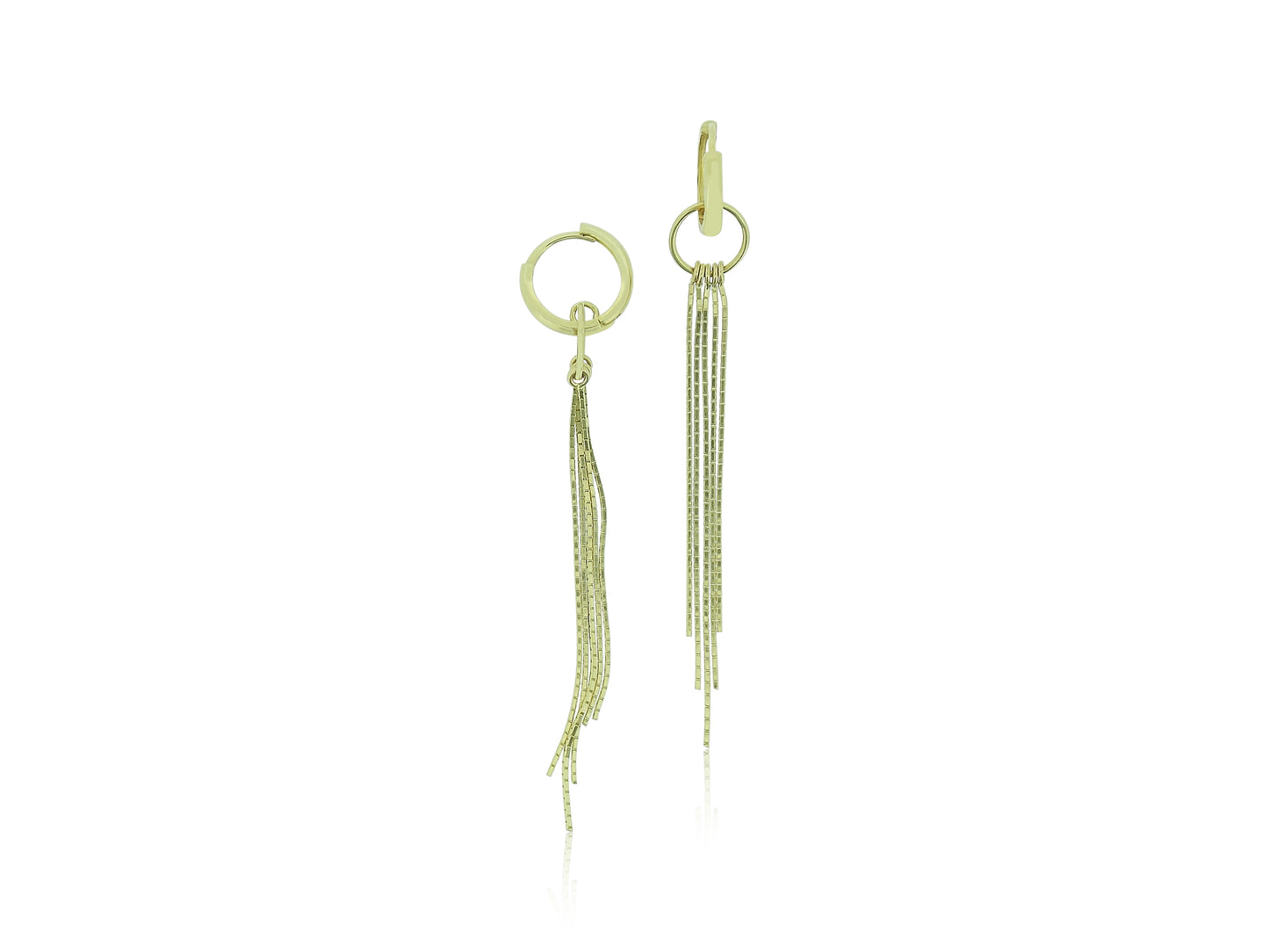 Gold Fringe Earrings