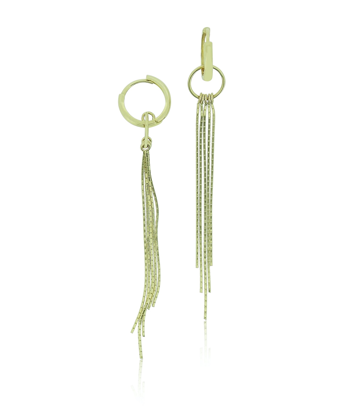 Gold Fringe Earrings