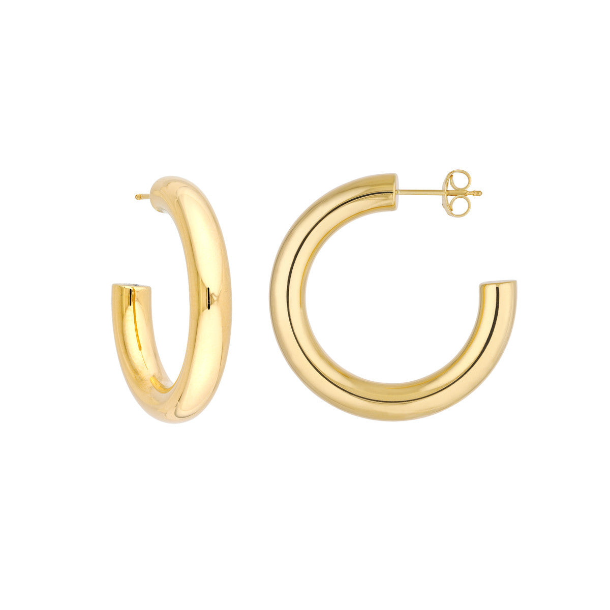 Fabulous Gold Hoops
