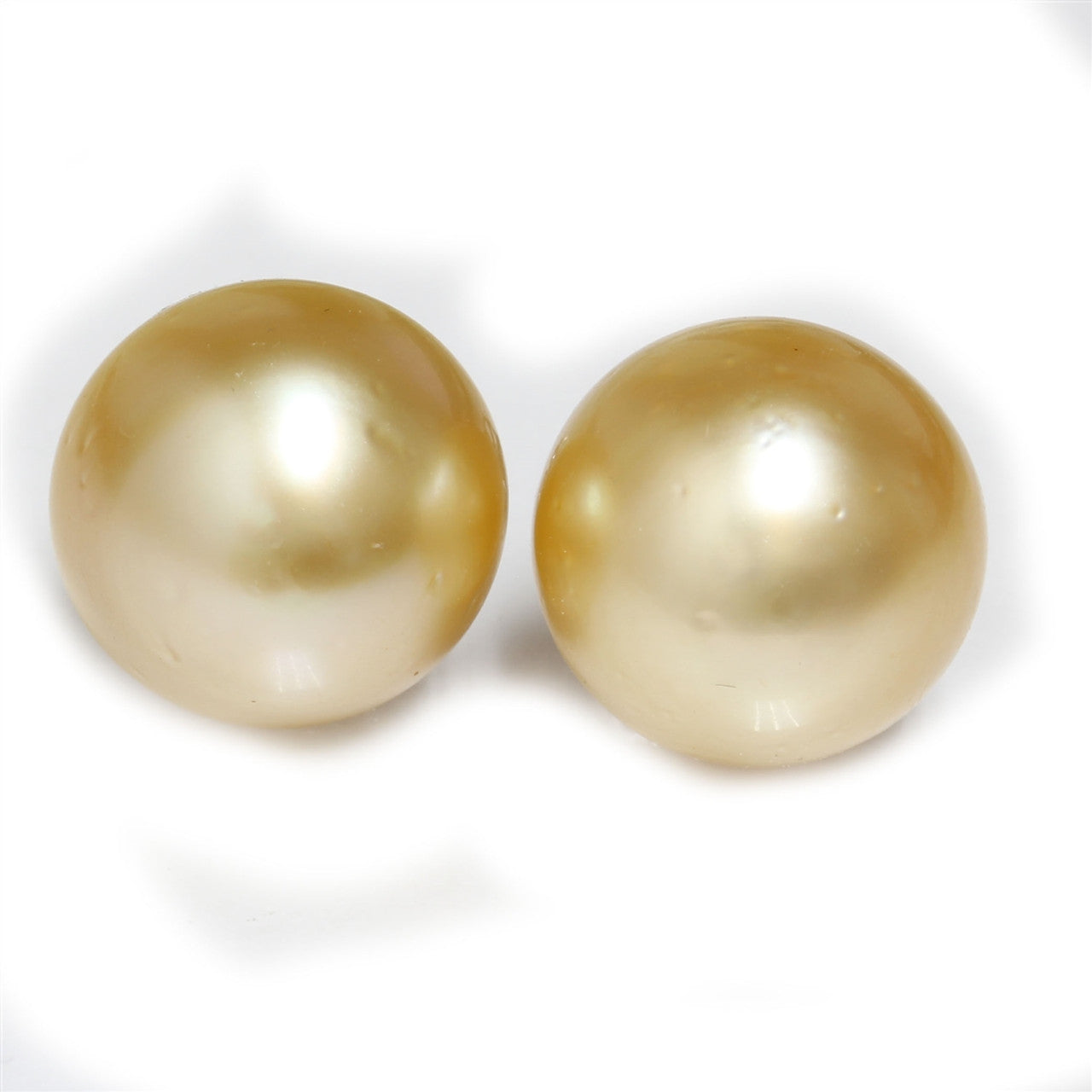 Golden South Sea Pearl Studs