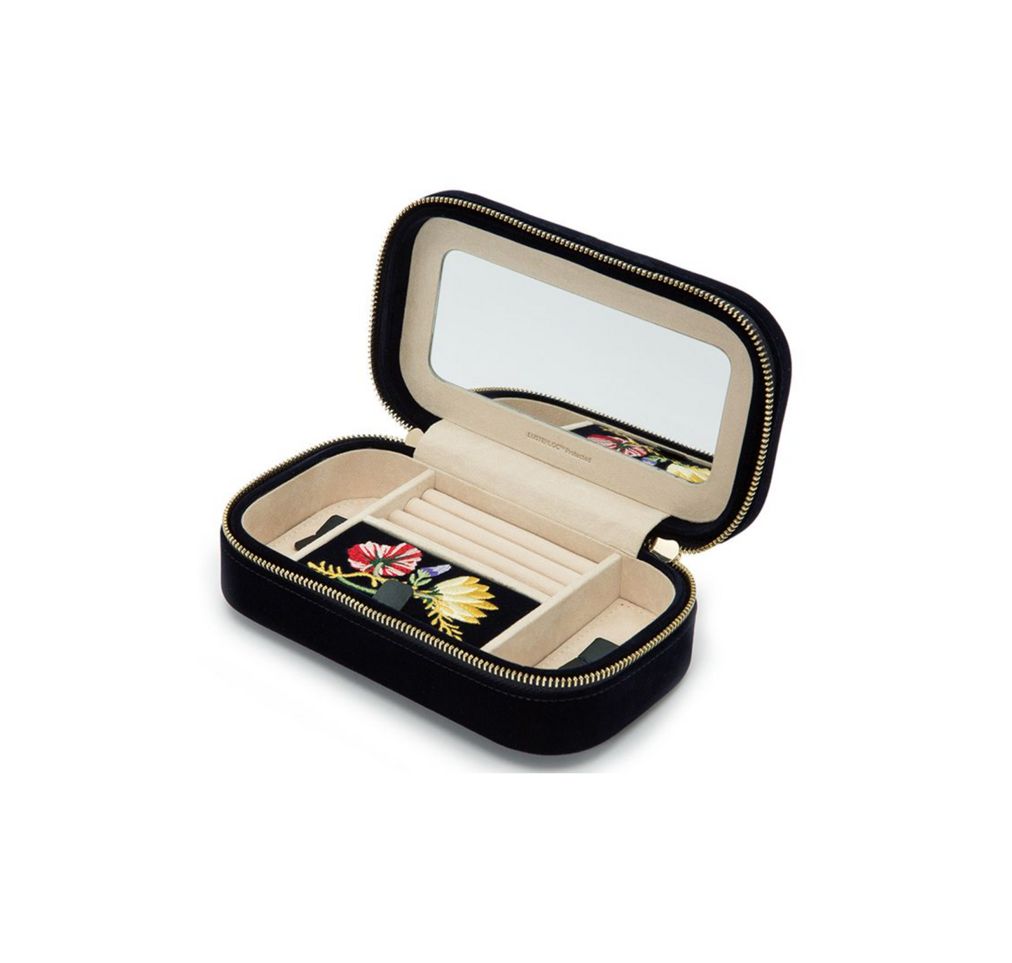 Zippered Jewelry Travel Case