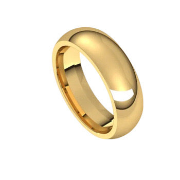 Yellow Gold Band