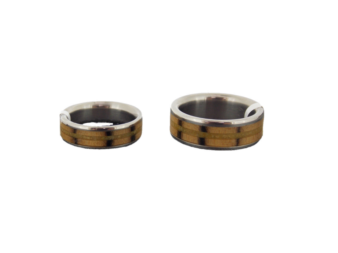 Matching Inlay Wood Bands