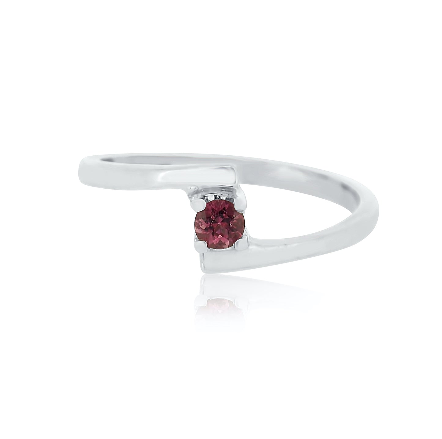 Birthstone Tourmaline Stacking Ring